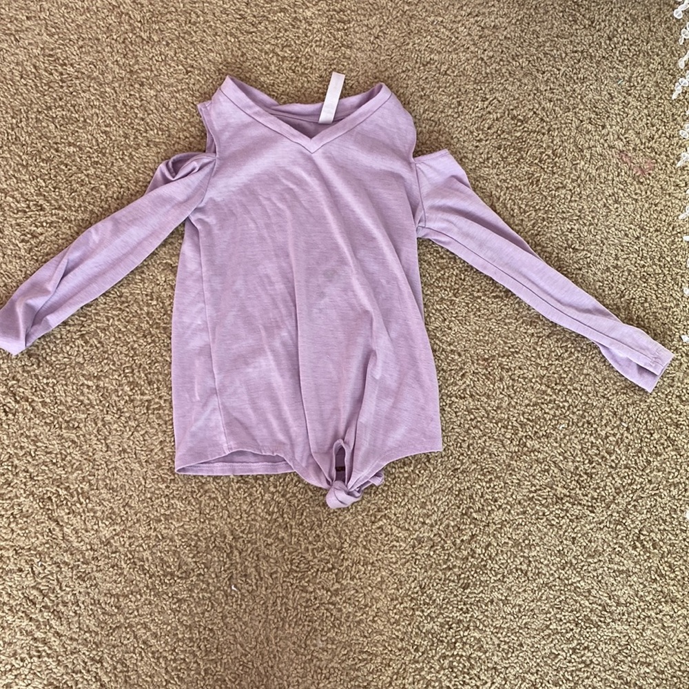 Purple blouse